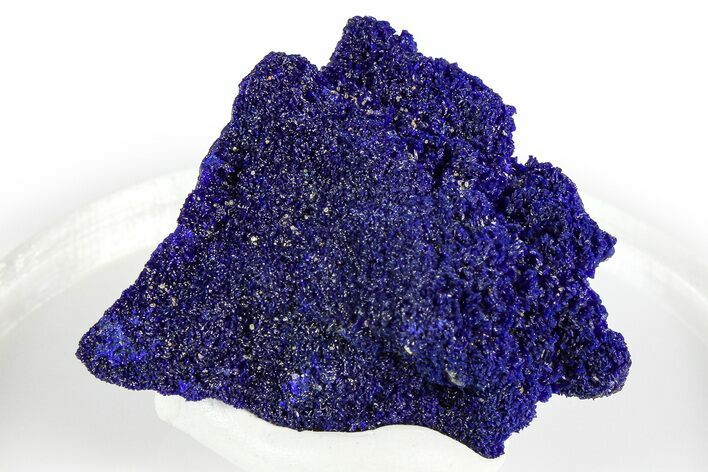 Sparkling Blue Azurite Crystals - Congo #368206